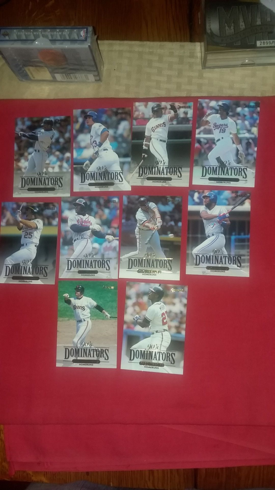 1993 Leaf. 90's dominators home runs