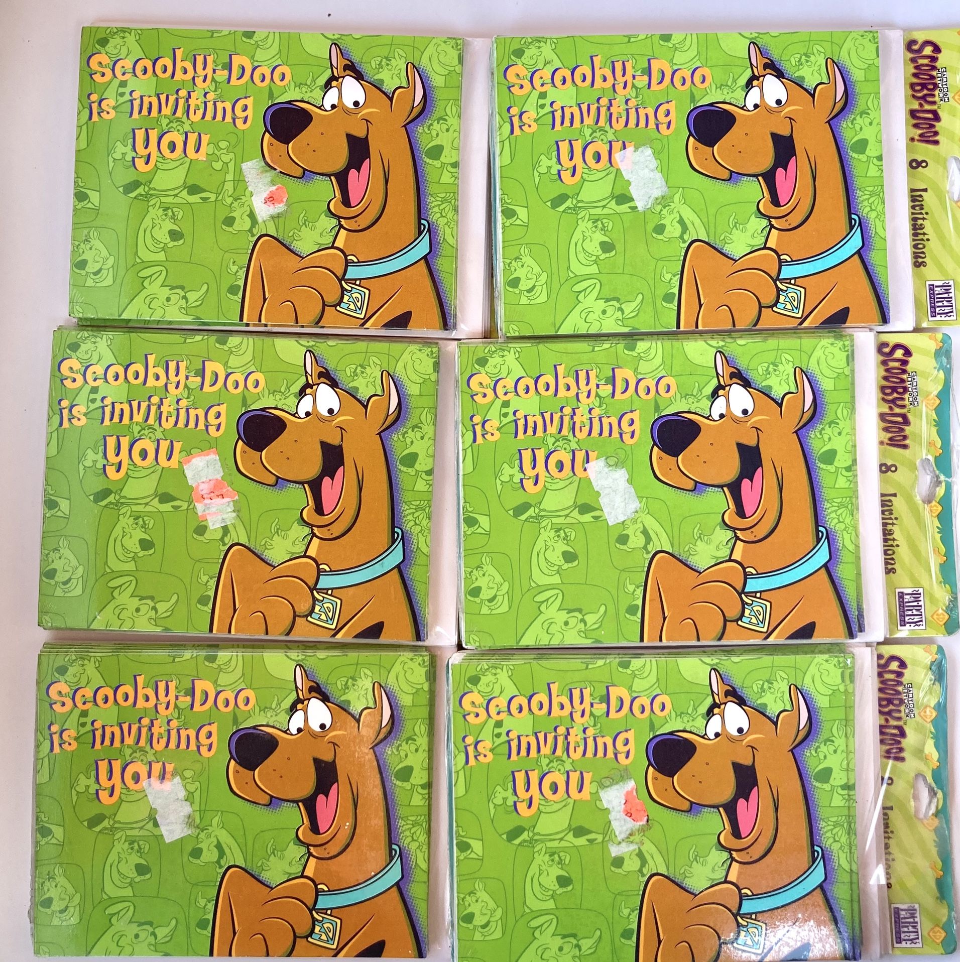 Scooby Doo Party Invitations