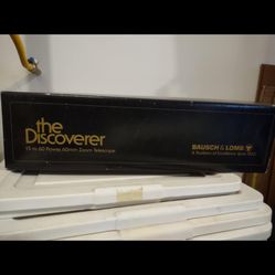 Telescope And Tripod