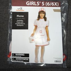 Girls Nurse Costume Kids