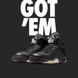 Nike Air Jordan 5 Retro X Paris Saint-Germain