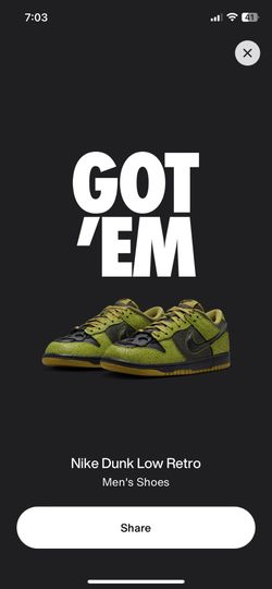 Dunk low SP Halloween 2024