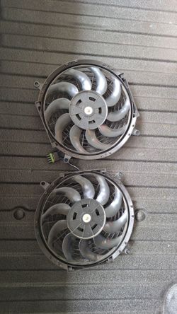 Radiator fans - brushless