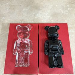 Baccarat Crystal Bearbrick Set