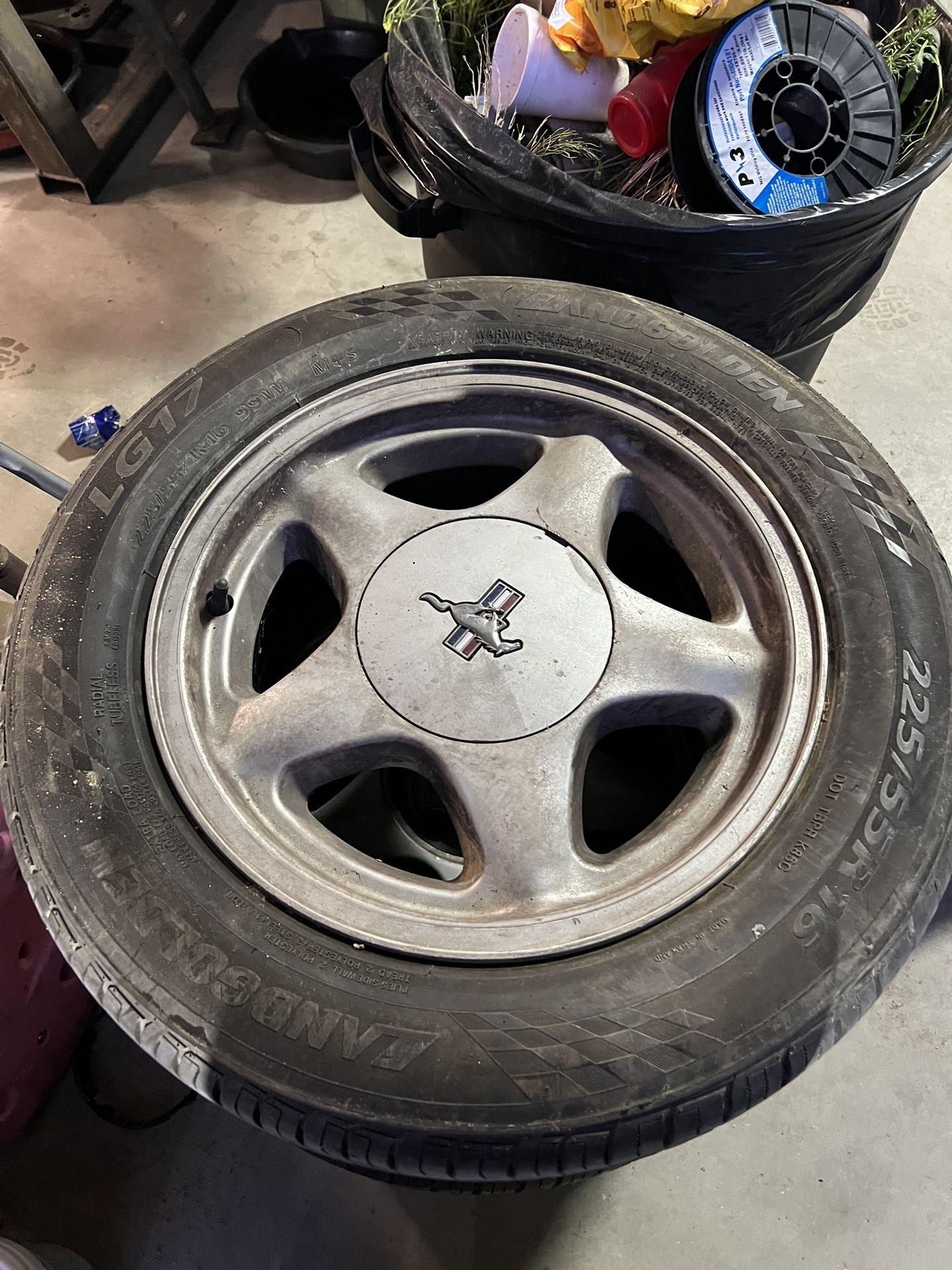 1989 Ford Mustang Wheels And Tires