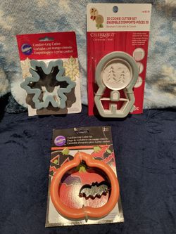 Holiday Cookie Cutters, new