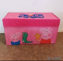 Peppa pig  collapsible storage trunk.