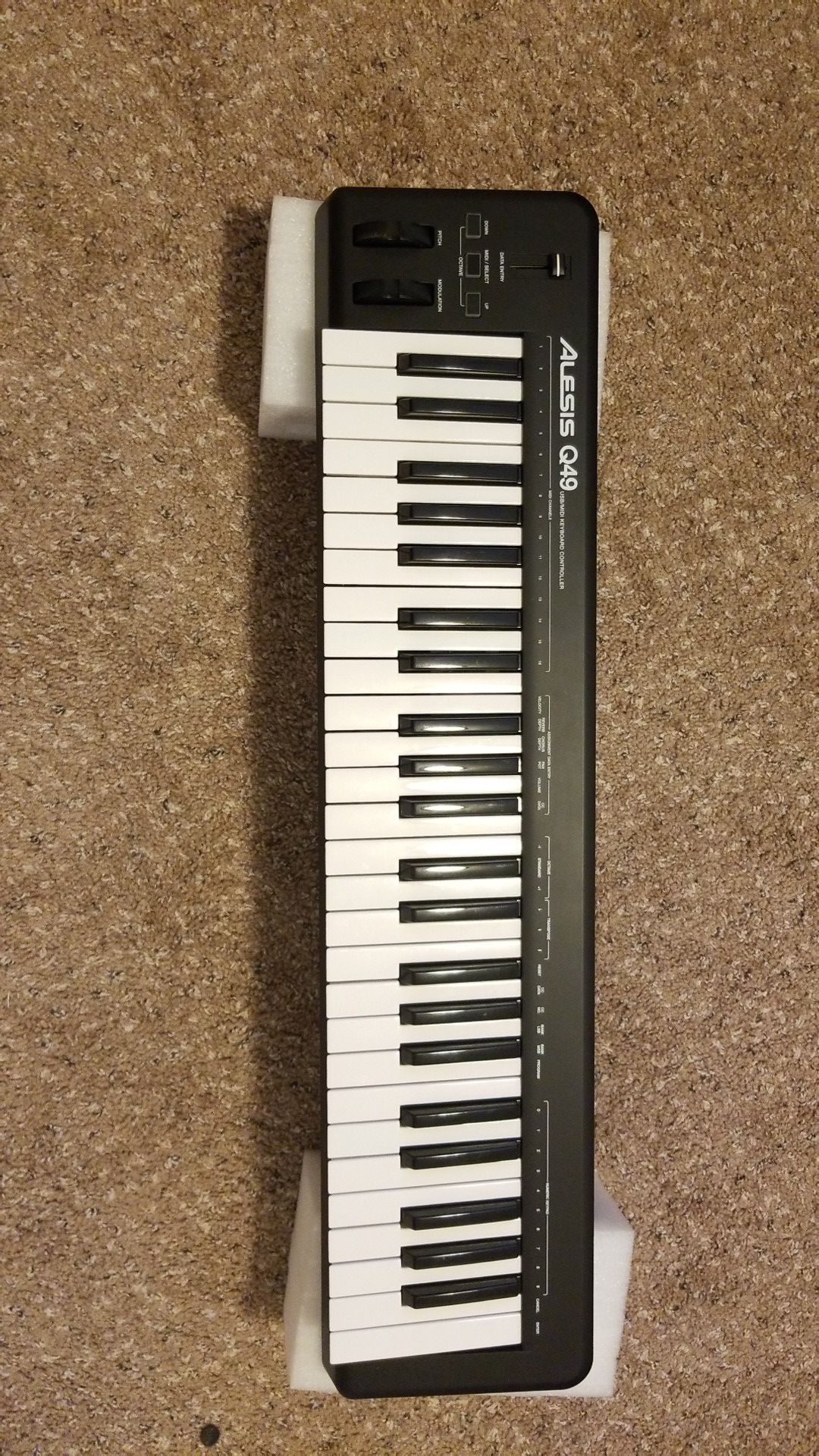 Alesis Q49 49-Key USB MIDI Keyboard Controller