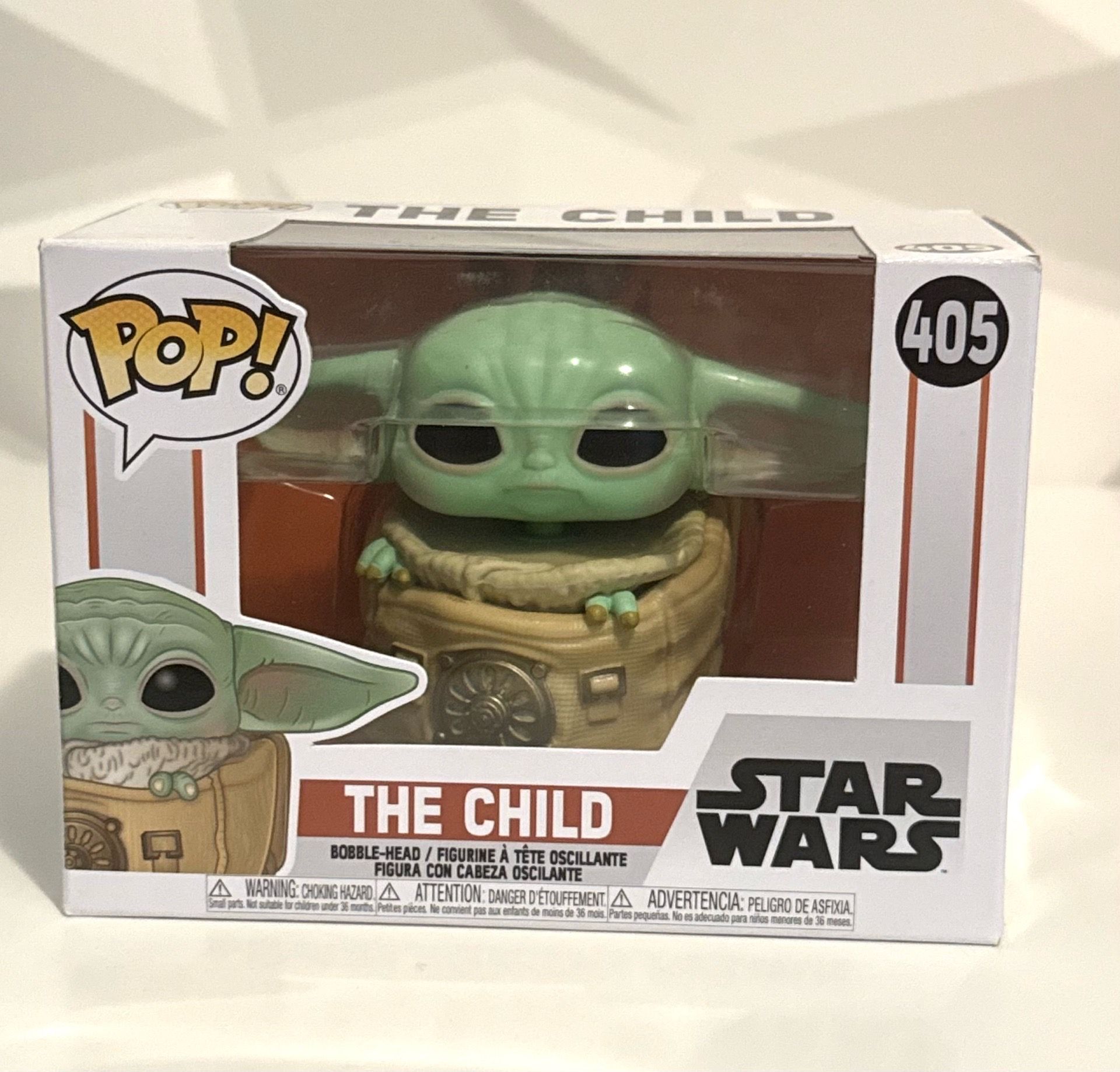 Funko Pop! Star Wars: The Mandalorian Toy, The Child Grogu in a Bag