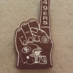 49ers foam finger