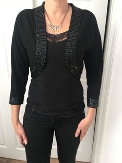Black cardigan size medium