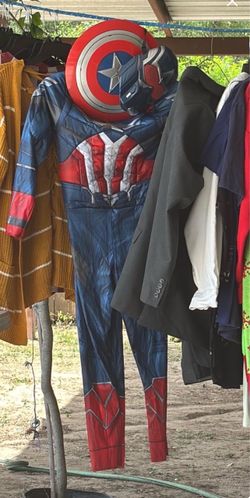 Kids captain America costume