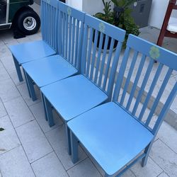 Cute Wood Chair Set of 4