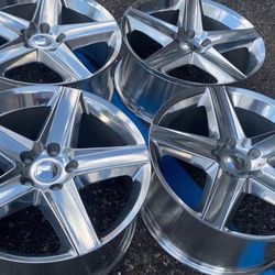 20” Jeep Gladiator Grand Cherokee Commander Wrangler Dodge Durango Rims Wheels SRT SRT8 New Set 