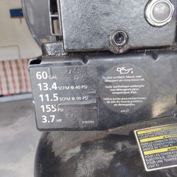 Air Compressor 60 Gal