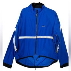 RUNNING ROOM Fit-Wear Unisex Reflective Running jacket/windbreaker Sz M