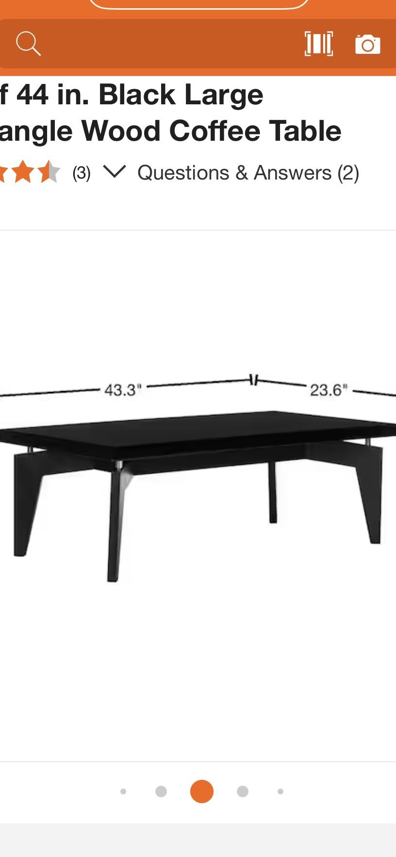 Rectangle Coffee Table 