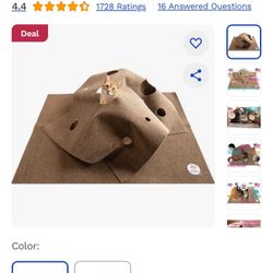 Ripple Rug Play Toy Mat For Cats 