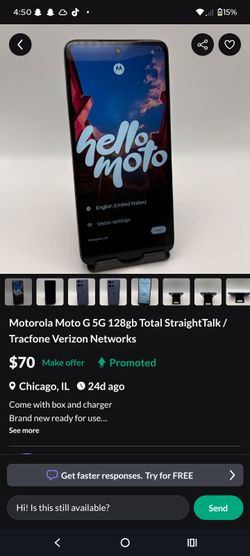 Moto g 2026 128gb