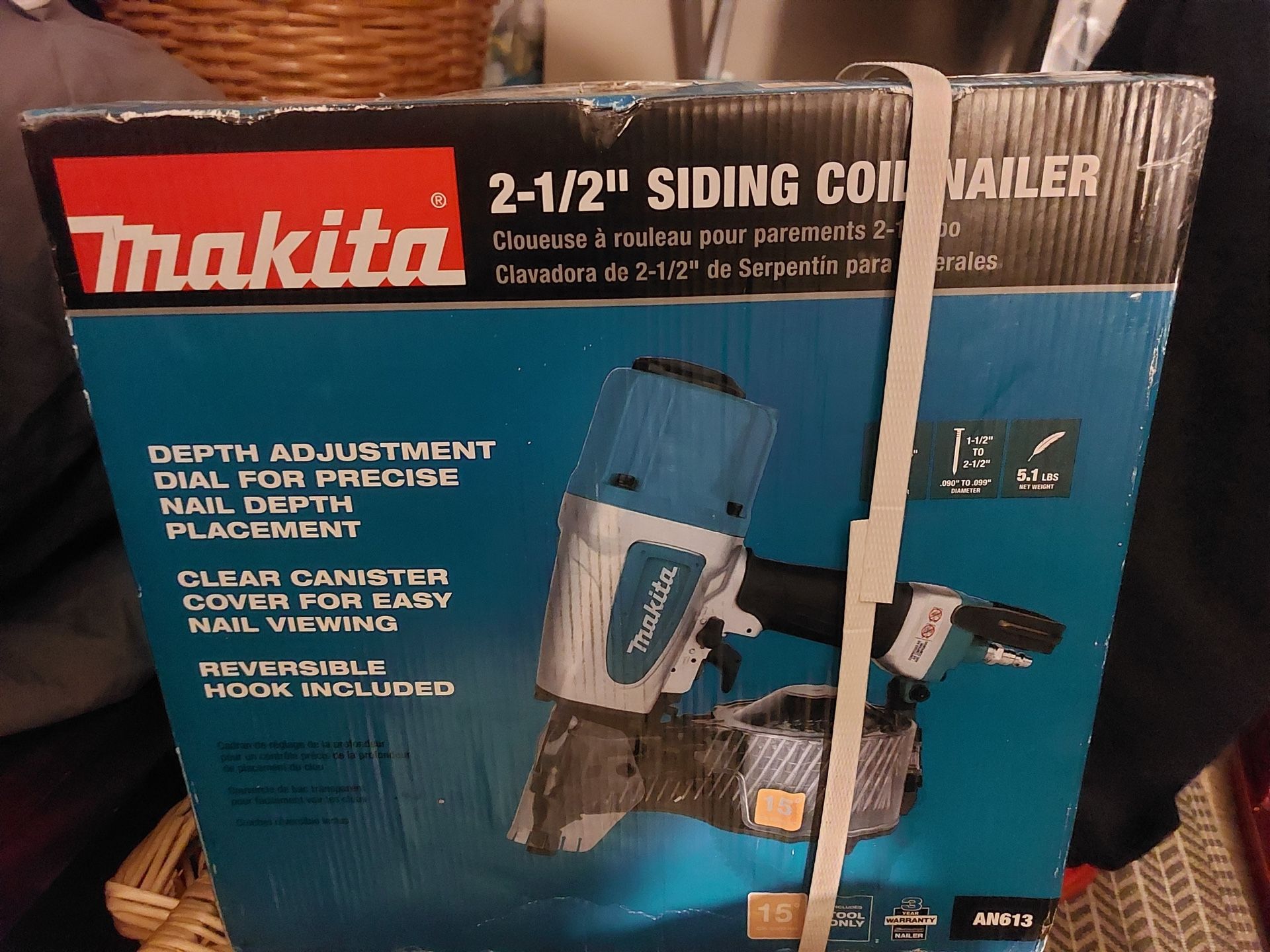 Siding Coil Nailer Porch Pick Up