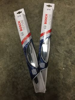 Bosch Icon 17 A & 17 B windshield wiper blades