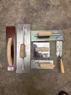 Kraft & Marshalltown Concrete Finishing Tools – Bundle