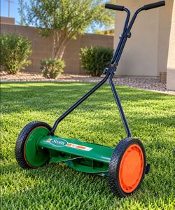 Scotts 16-Inch Manual Reel Lawn Mower – Green