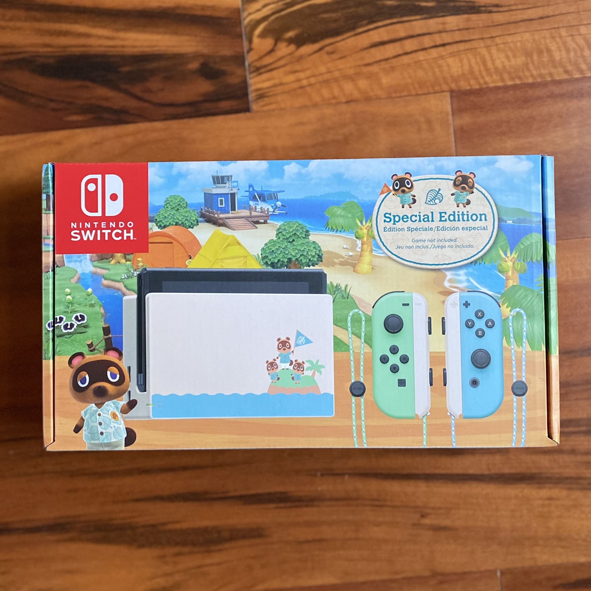 Brand New Nintendo Switch - Animal Crossing Edition