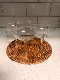 Princess House Heritage Pattern Champagne Coupe Glass