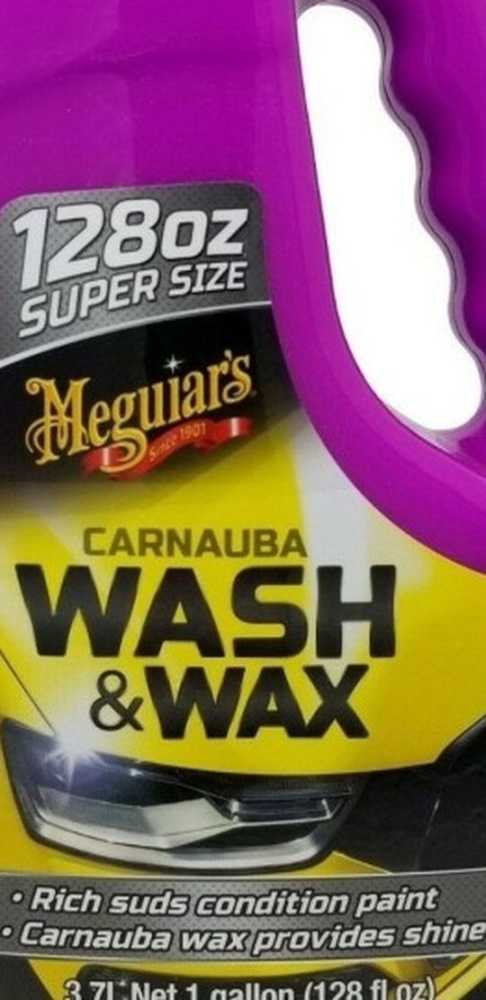 Meguiar's Carnauba Wash & Wax Super Size Gallon 128 FL OZ
