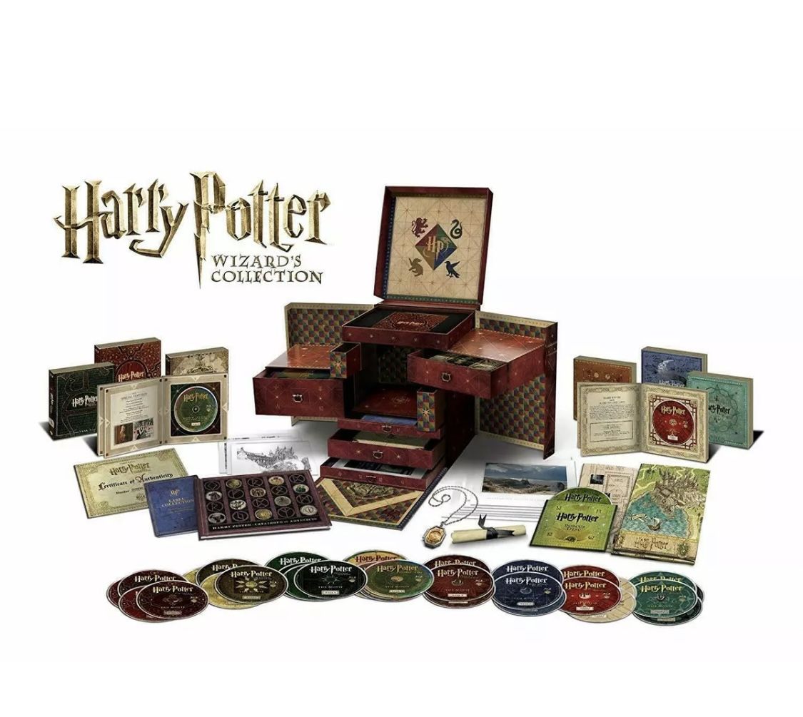 LIMITED EDITION Harry Potter: Wizard's Collection (Blu-ray/DVD, 31-Disc Set