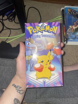 Pokemon Fighting Tournament Movie VHS