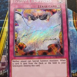 Yugioh Vanitys Emptiness Secret Rare LC5D