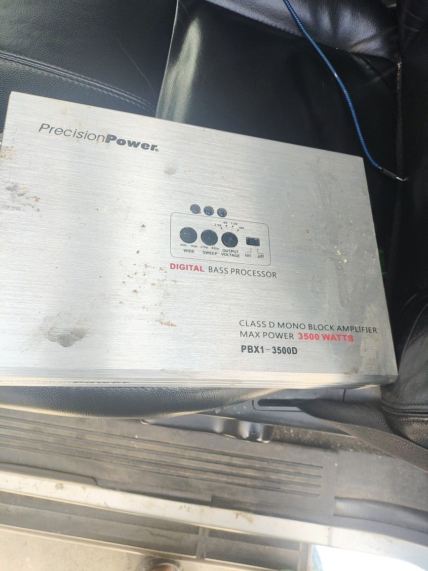 Precision Power Amplifier Car Audio