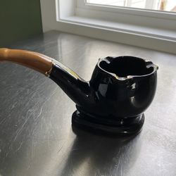 Vintage Pipe Ashtray 