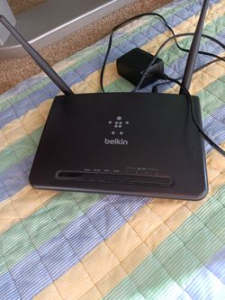 Belkin Wireless Router with Power Adapter