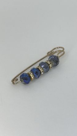 Decorative Pin, Blue