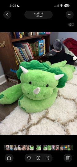 3FT Dinosaur Plush