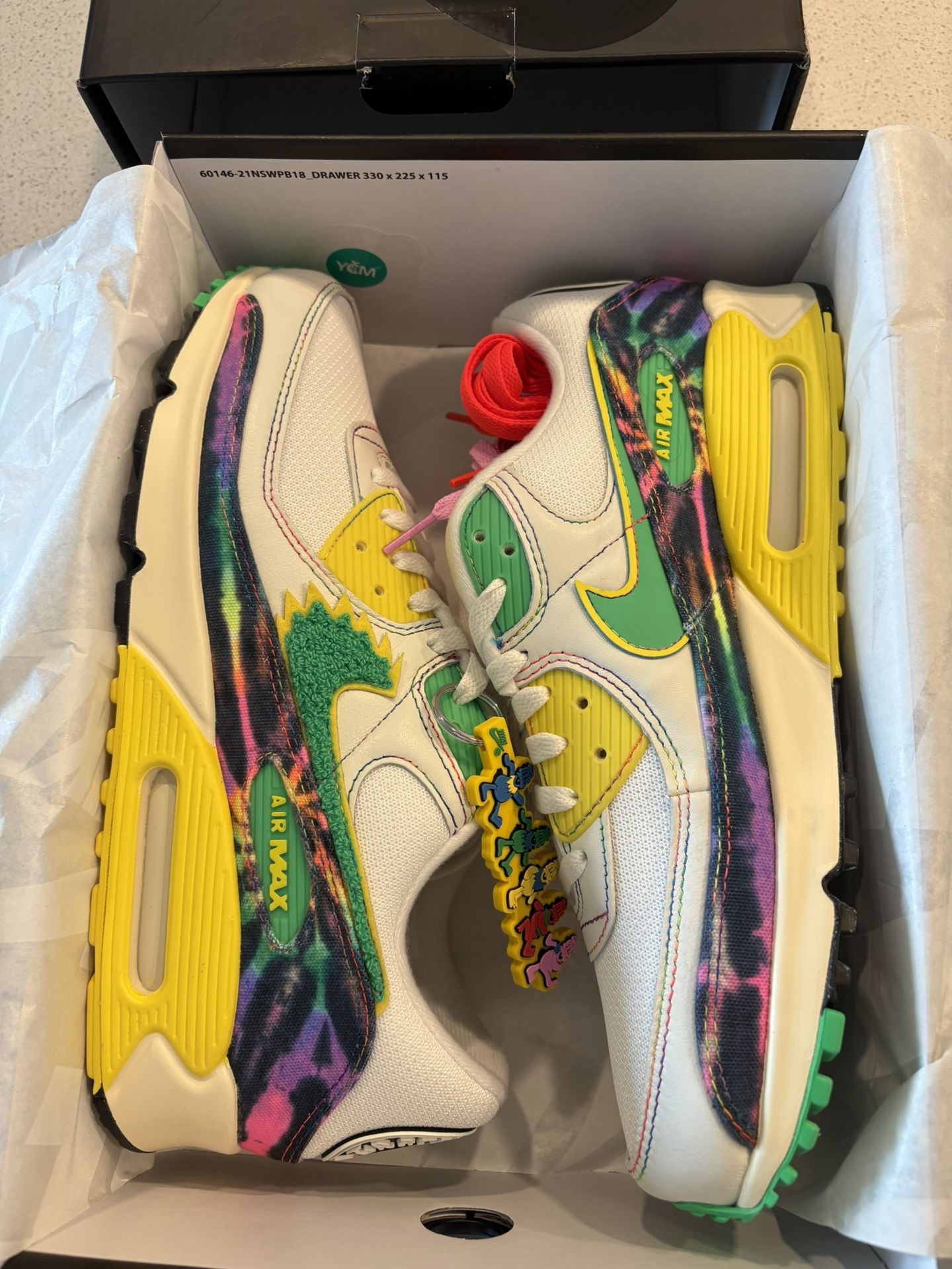 Nike Air Max 90 “Grateful Dead x University Of Oregon Grateful Ducks” 2025 Release