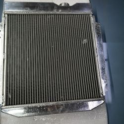 Aluminum radiator 64-66 mustang