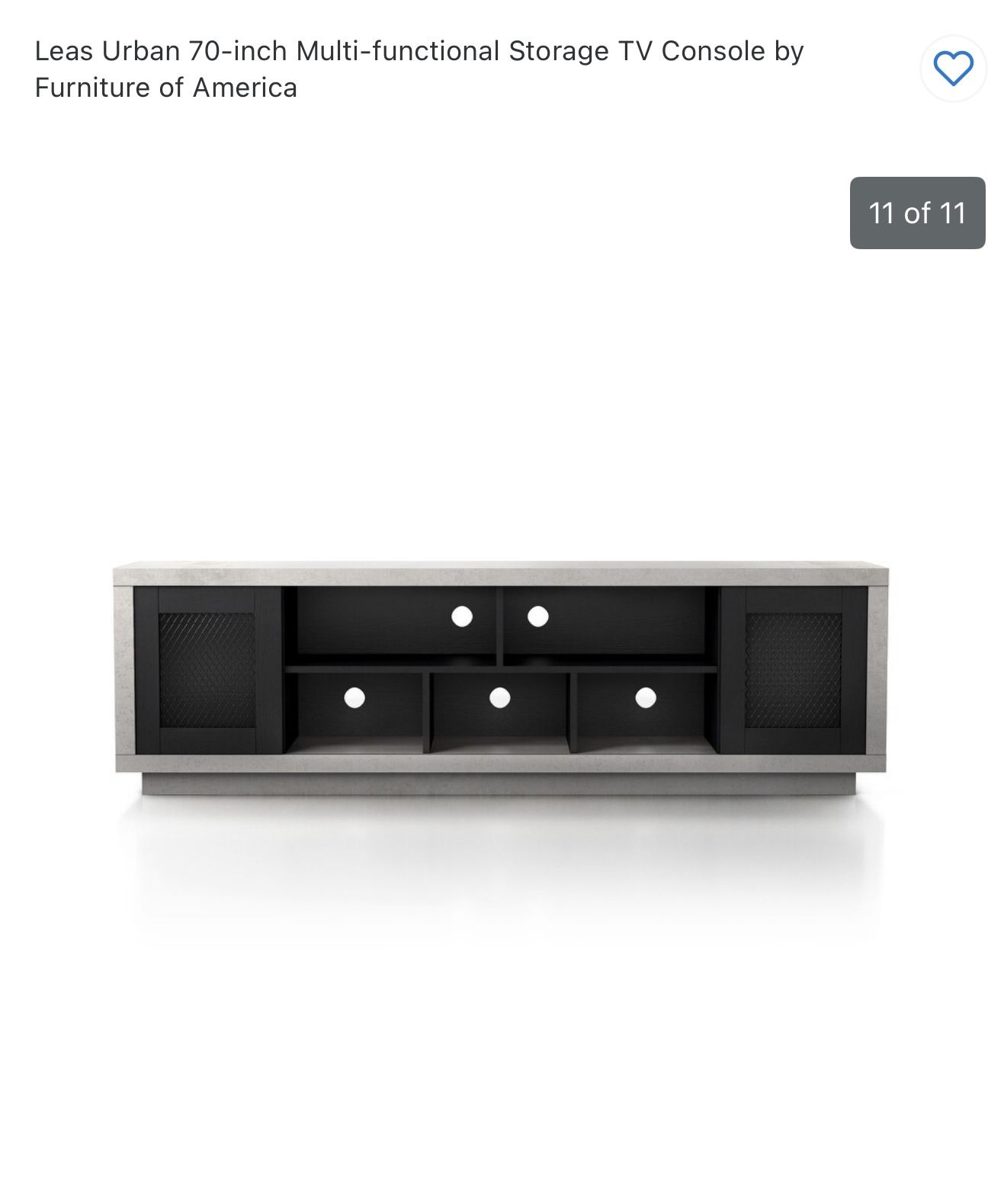 Leas Urban 70-inch Multi-functional Storage TV Console by Furniture of America
