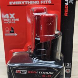 Milwaukee M12 6.0 BATTERY 