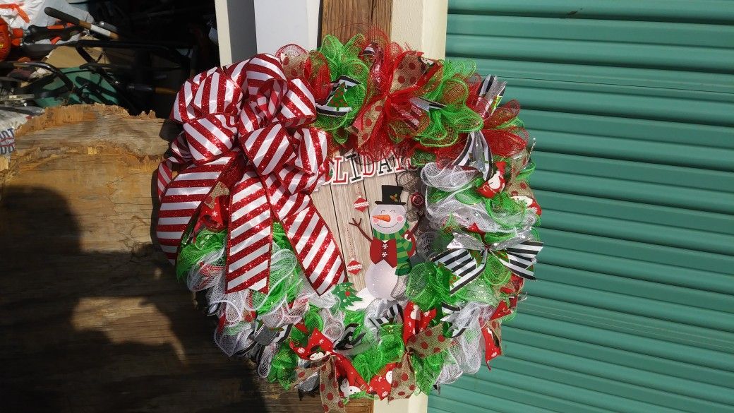 Handcrafted Christmas Wreaths