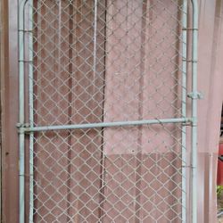 Galvanized Fence Gate