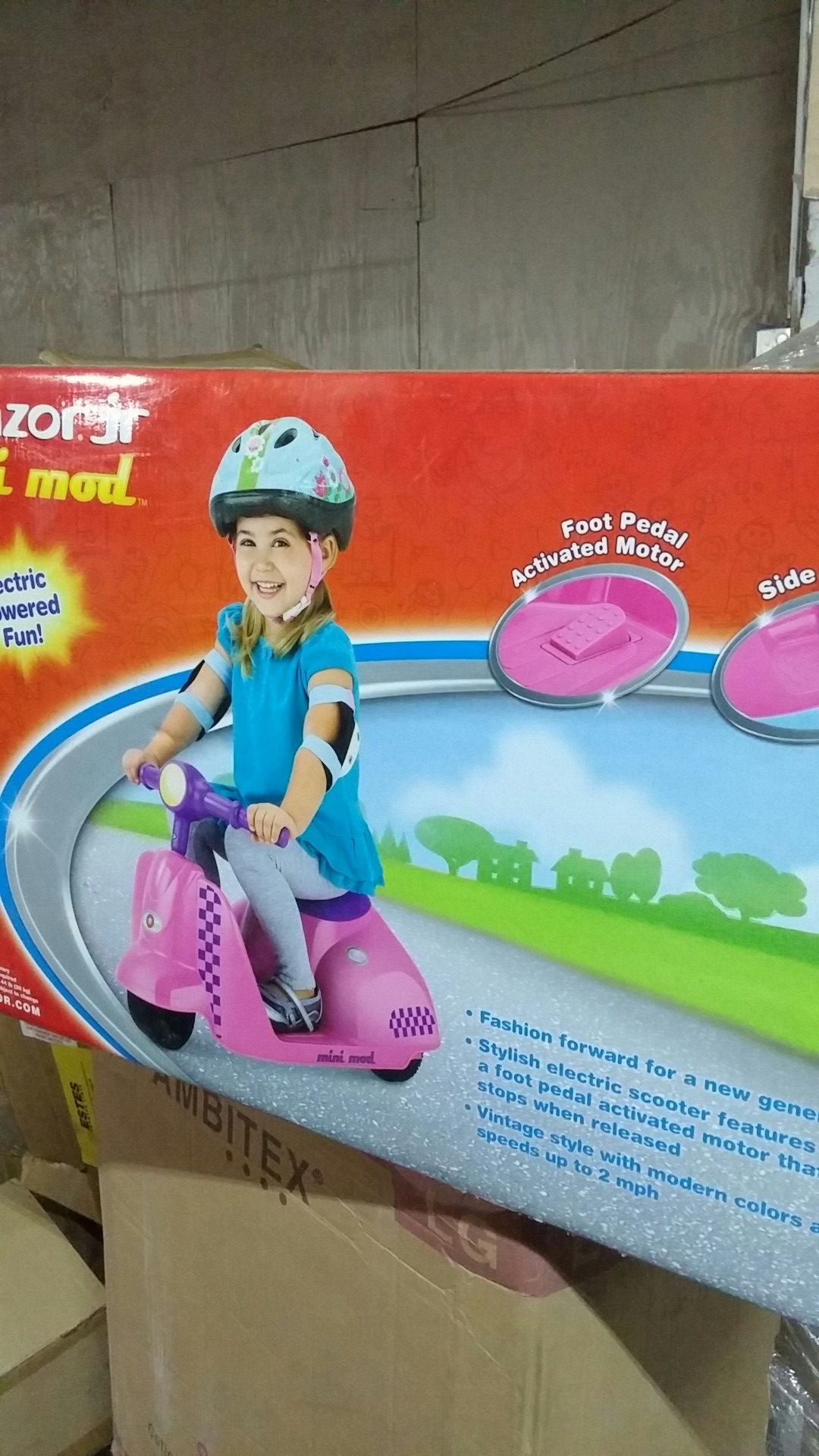 Razor jr mini mod Electric Powered