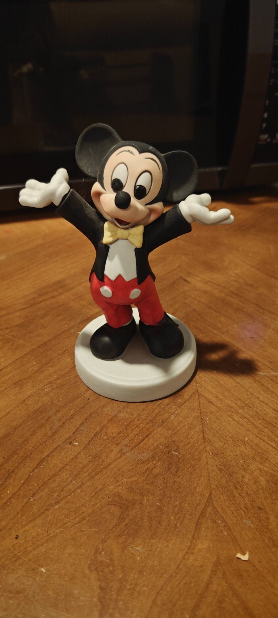 Vintage Disney Mickey Mouse Tuxedo Ceramic Figurine