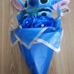 Disney's Stitch from Lilo & Stitch Tsum Tsum Plush in Blue Bouquet with Lights
