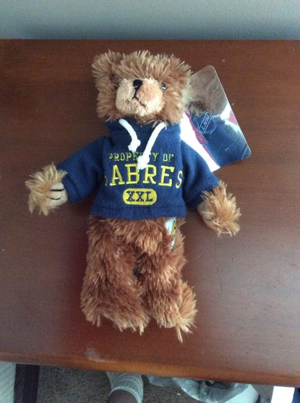NHL SABRES TEDDY BEAR