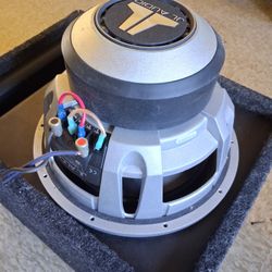 12" Subwoofer Jl Audio W6  Funciona Bien 