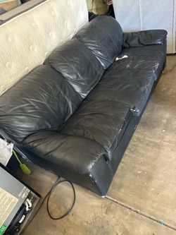 Free leather couch